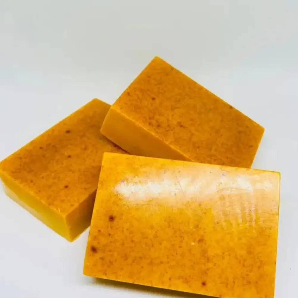 Essential Turmeric Soap Skin Brightening, Deep Cleansing, And Moisturizing Bar Turmeric Lemon Kojic Soap, Glowing Skin Best Soap